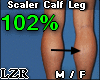 Scaler Calf Leg M-F 102%