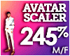 Avatar Scaler 245%