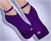 -S- Evrin Purple Heels