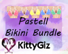 [KG] Pastell Bikinis