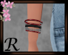Bracelet Red/Black R