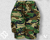 S! Camo Cargo Shorts