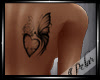 Shoulder Butterfly tat|P