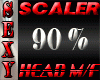 90% Head Scaler