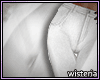 {W} White Lychee Pants