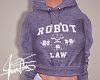 E. Robot Law l Hoddie