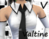 Val - Punk Tie Shirt Wht