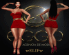 .E.UNIQUE MINI DRESS RL