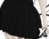 X. Black skirt