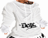 MAZHO DOPE WHITE HOODIE