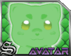 [S] Cat kawaii green [A]