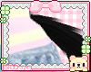 cat tail | black