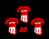 :M&M Red Candy Tee
