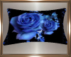 Kids Blue Flower Pillow