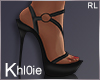 K get sexy heels black