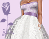 Bridesmaid Winter Lilac