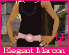 Elegant Maroon Dress