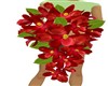RED BRIDAL BOUQUET