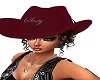wine cowgirl hat