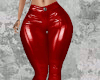 Sexy Leather Pants Red