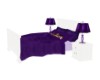 Dk Purple Sleeping Bed