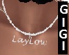 LayLow silver necklace