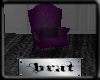 Dark Purple Chair