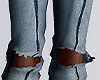 Line Ripped Jeans