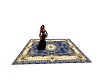 classy blue oriental rug