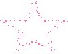 animated pink star