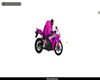 hot pink bike wit trigge