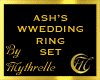 ASH'S WEDDING RING SET