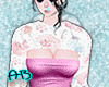 [AB]Flower Fur Shrug
