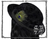 SB Peacock Feather Hat