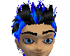 rave hair blue & black 2