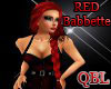 Red Babbette Braid (QBL)