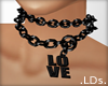 .LDs. Love chain black