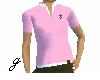 Pink "G" polo