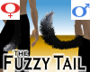 Fuzzy Tail -BlackWhite