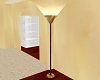 Floor Lamp Gld+Brn