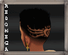 marine hair black/heart