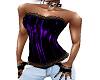 purple corset