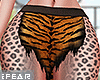 ♛Tiger Jungle RL Skirt