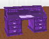 (e) purple desk