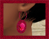 (LIR) ART Pink Earrings.