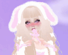 Bunny Pink,Cute Kawaii Goth Grunge Brat Bimbo Edgy Y2k Emo 