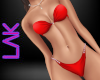 Guinevere bikini red