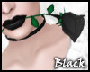 BLACK mouth rose