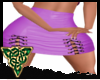 Lilac Pvc Skirt