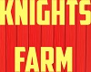 Knight's farm sticker